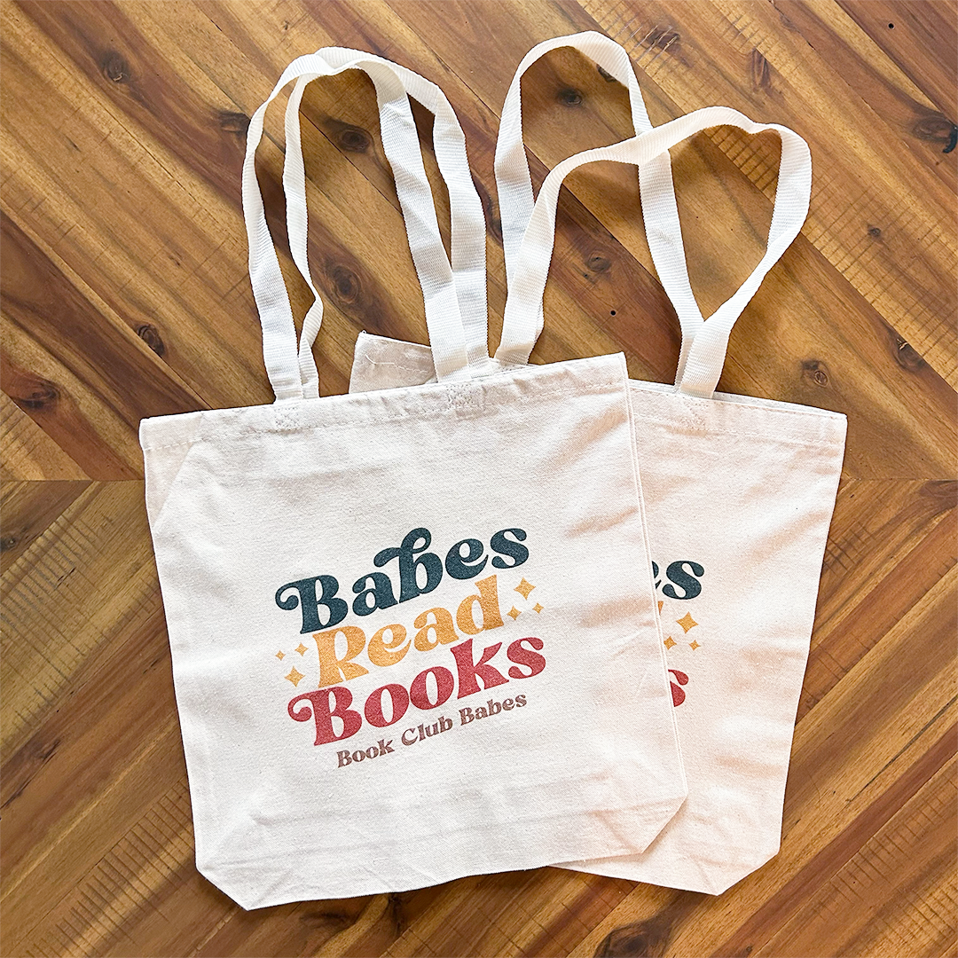 Library Canvas Tote